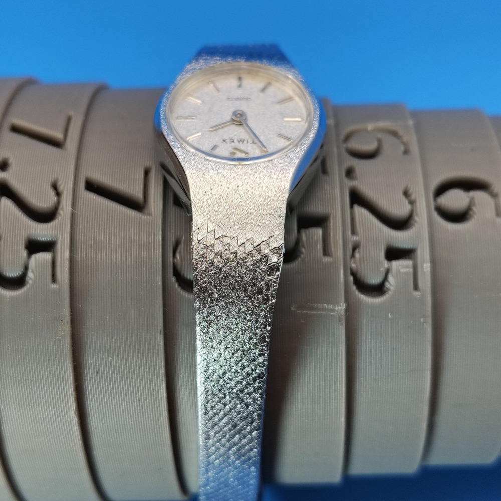 Vintage 1987 Timex K Cell Electronic Set 22mm Women's Quartz Cocktail Watch - Picture 9 of 12